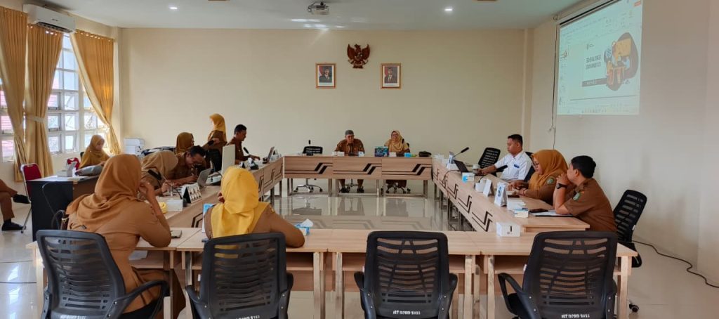 DISPUSSIP Kota Singkawang Sosialisasikan Aplikasi SRIKANDI kepada Sekretariat DPRD
